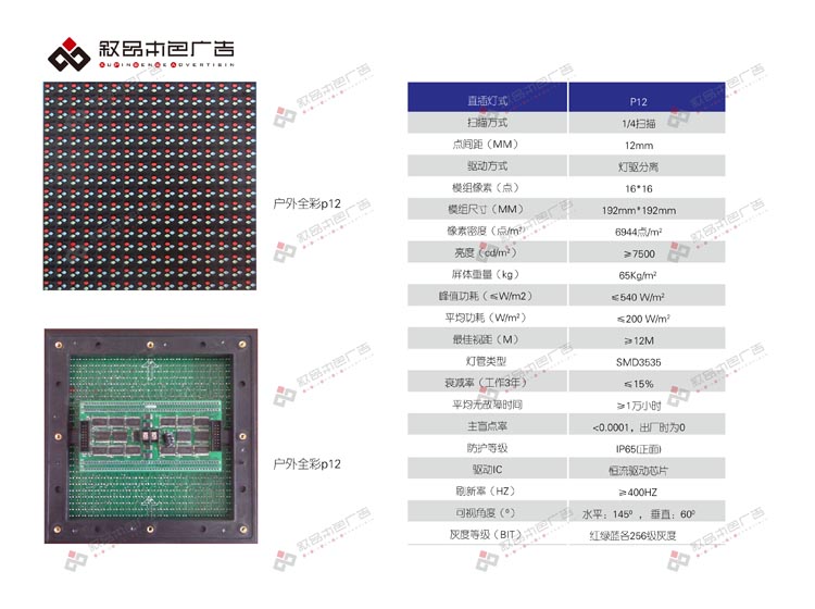 戶外全彩LED顯示屏圖片