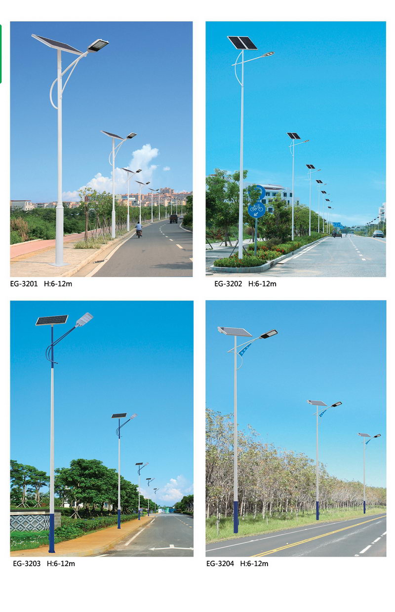 太陽(yáng)能路燈圖片