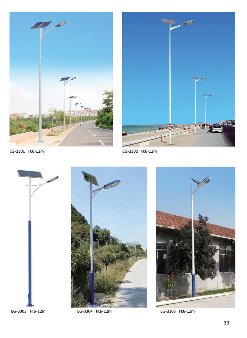 太陽(yáng)能路燈圖片